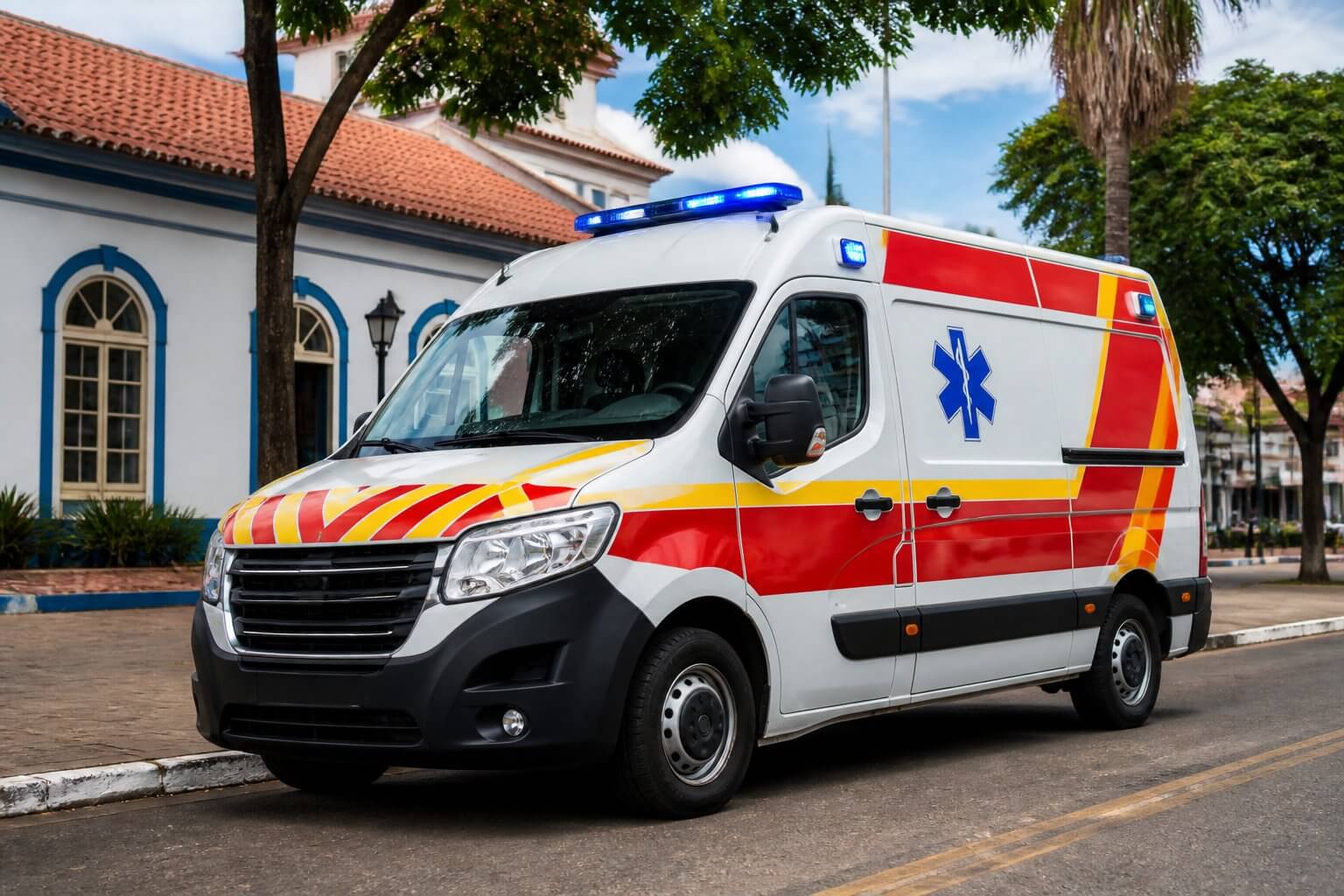 ambulancia pelo convenio